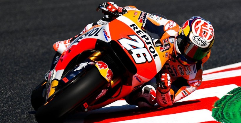 Педроса завоевал поул в Каталонии, Росси стал 13-м - MotoGP