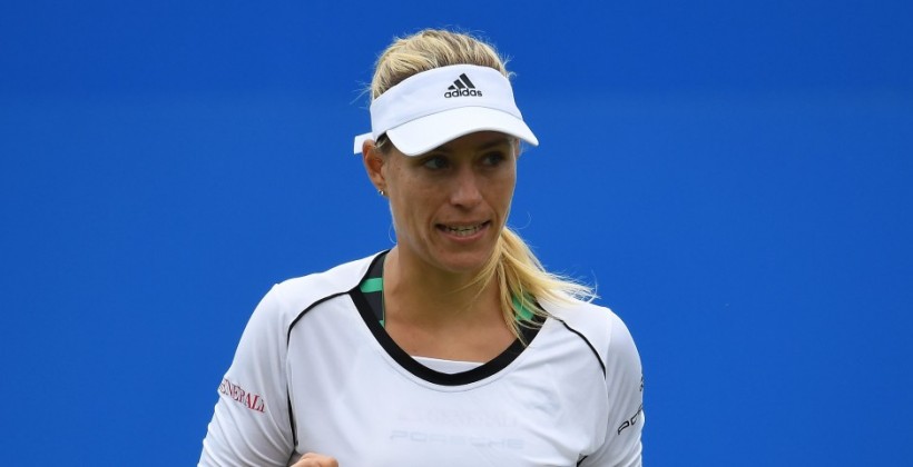 Истборн (WTA). Халеп и Кербер идут дальше, провал Мугурусы - Теннис