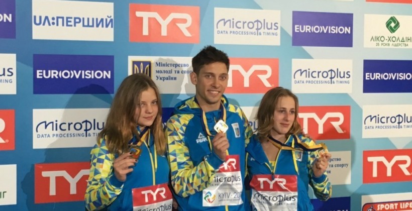 Украина заняла второе место в медальном зачете чемпионата Европы - Прыжки в воду