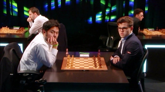 Grand Chess Tour в Париже, день второй: непобедимый Карлсен - Шахматы