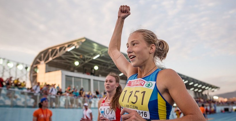 Украинка Шух - чемпионка Европы по многоборью среди молодежи - Легкая атлетика