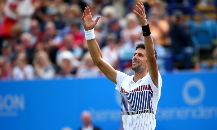 Джокович впервые выиграл травяной турнир ATP - Теннис