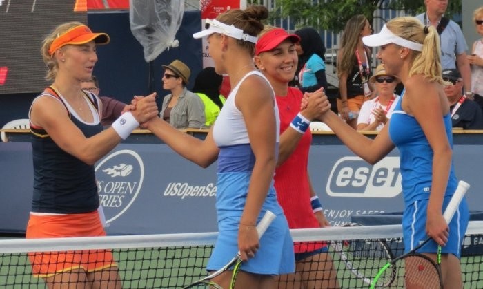Торонто (WTA). Надежда Киченок не смогла выйти в парный финал - Теннис