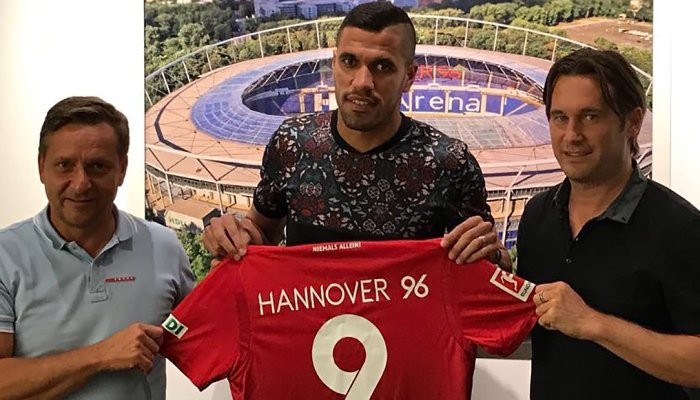 Ганновер подписал форварда Рубина Жонатаса - Чемпионат Германии