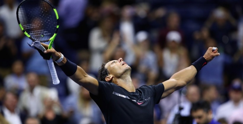 US Open. Уверенная победа Надаля, марафоны Монфиса и Гоффена - US Open