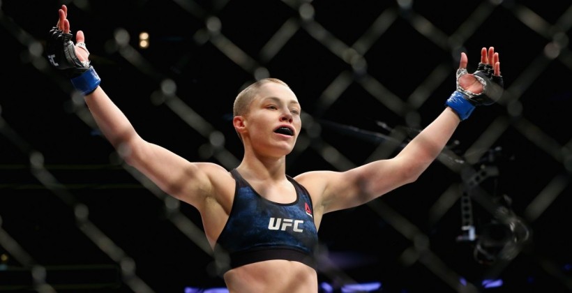 Брутальный нокаут Енджейчик от Роз Намаюнас - MMA