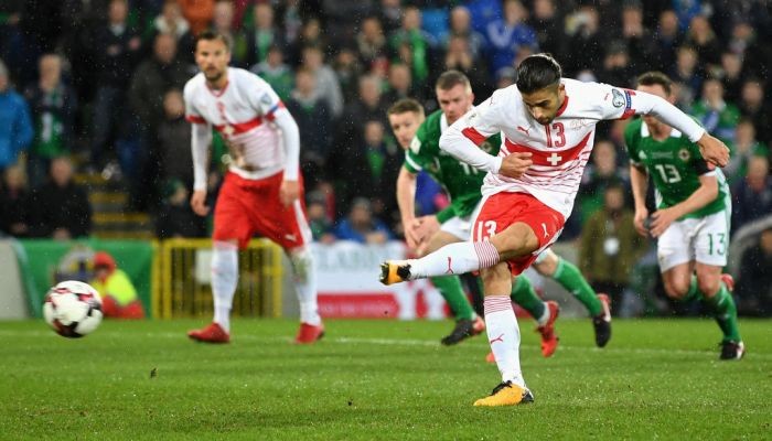 Швейцария на выезде одолела Северную Ирландию - Чемпионат мира-2018