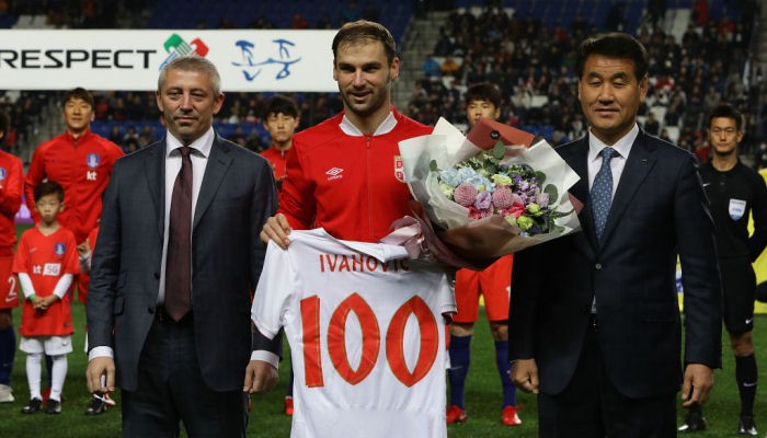 Иванович провел 100-й матч за Сербию - Футбол