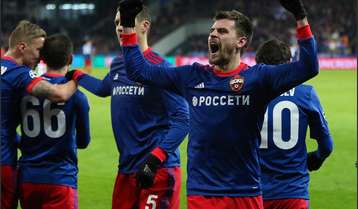 ЦСКА дома победил Бенфику - Лига чемпионов