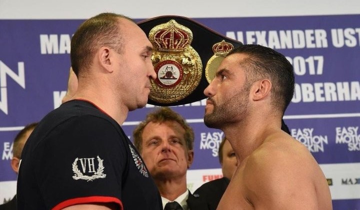 Чарр победил Устинова и завоевал пояс чемпиона WBA - Бокс