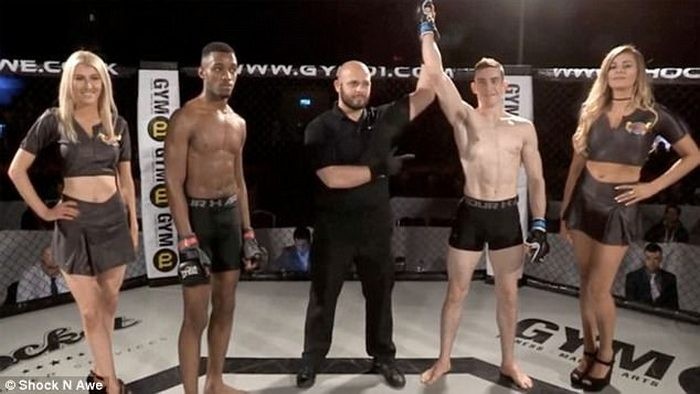 Удивительный нокаут от дебютанта ММА - MMA