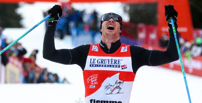 Колонья - трехкратный олимпийский чемпион в разделке - Лыжные гонки