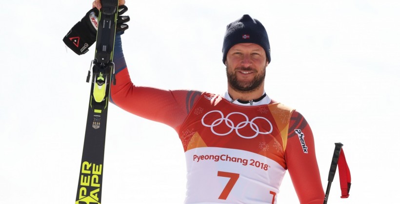 Свиндал - олимпийский чемпион в скоростном спуске - Горные лыжи