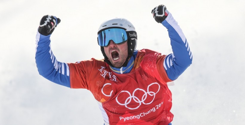 Вольтье - олимпийский чемпион в сноубординг-кроссе - Сноуборд