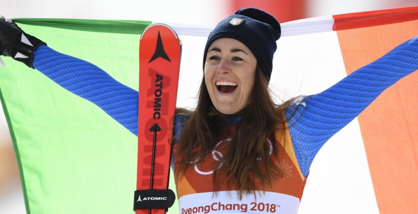 Годжа - олимпийская чемпионка в скоростном спуске - Горные лыжи