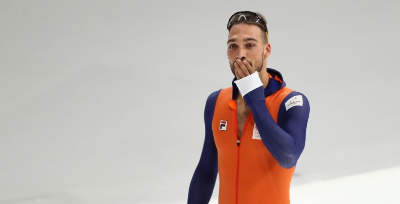 Нейс - олимпийский чемпион на дистанции 1000 м - Конькобежный спорт