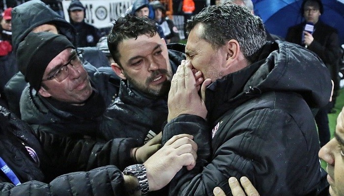ПАОК лишен трех очков за срыв матча с Олимпиакосом - Футбол