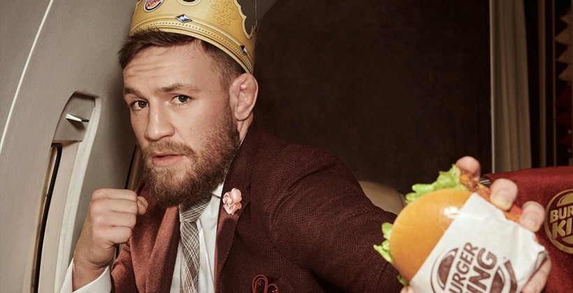 МакГрегор снялся в рекламе Burger King - Другая сторона