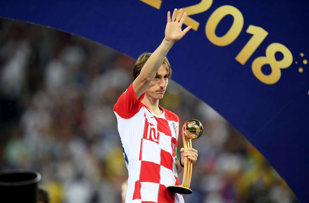 Модрич Хорватия чемпионат мира футбол награда