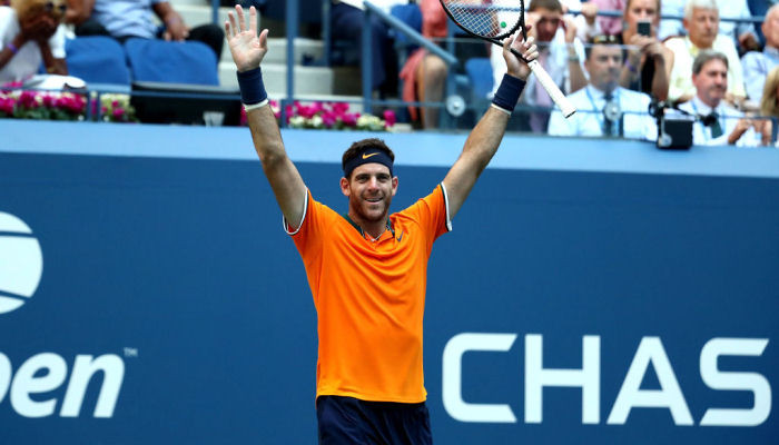 Дель Потро и Джокович сыграют в финале US Open. Надаль не смог доиграть матч - US Open
