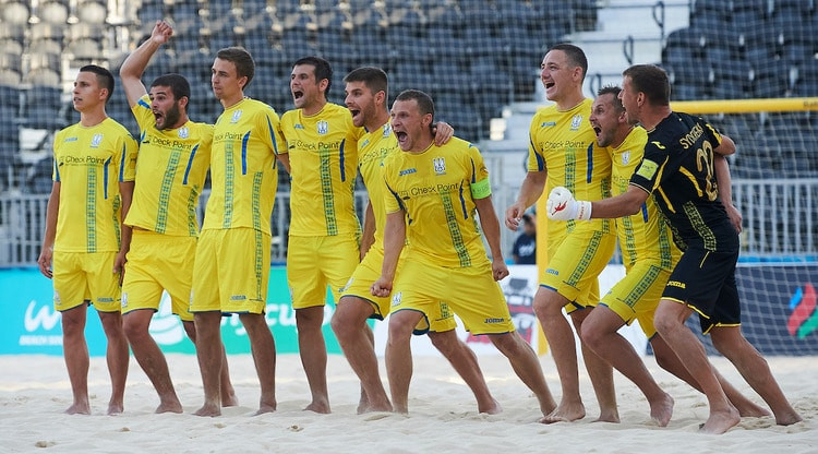 Сборная Украины добыла путевку на Европейские игры 2019 года - Пляжный футбол