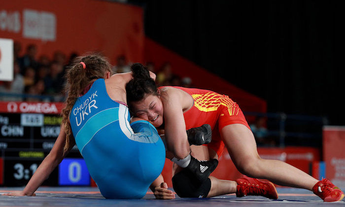 Борчиня Чудик — срібна призерка Юніорської Олімпіади - Борьба