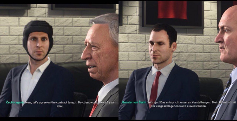 Галстук вместо шлема. EA Sports отреагировали на просьбу Чеха в FIFA 19 - Киберспорт