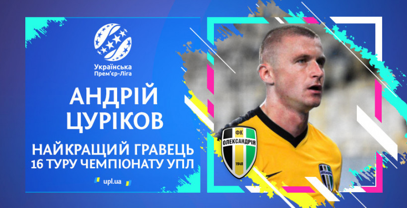 УПЛ: Цуриков - лучший игрок недели, Шаран - лучший тренер - Чемпионат Украины