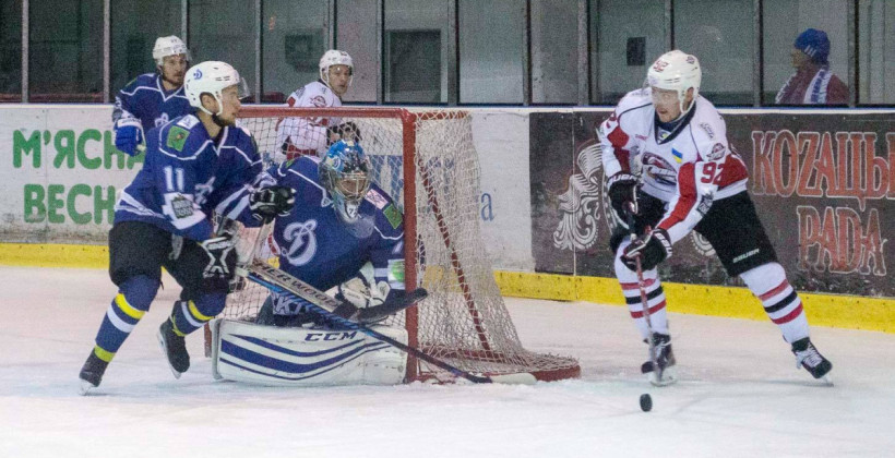 УХЛ. Донбасс на выезде одолел харьковское Динамо - Чемпионат Украины по хоккею
