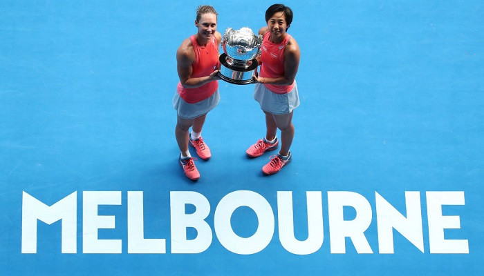 Стосур и Чжан Шуай победили в парном турнире Australian Open - Australian Open