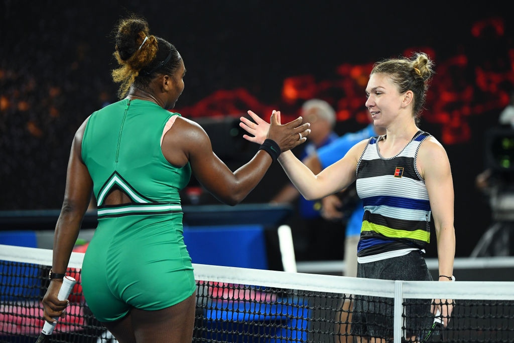 Халеп Серена Уильямс Australian Open 