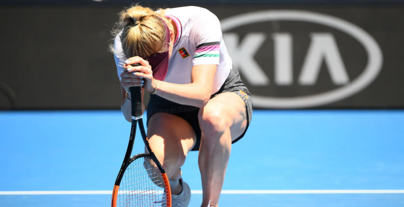 Світоліна вилетіла з Australian Open, програвши в чвертьфіналі Осаці - Australian Open