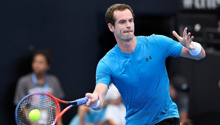 Маррей провел первую тренировку с мячами после травмы - ATP
