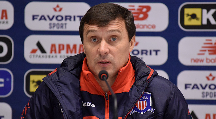 Леонов: "Хочу, чтобы Полтава так же здесь играла с Черноморцем, посмотрю как это будет" - Чемпионат Украины