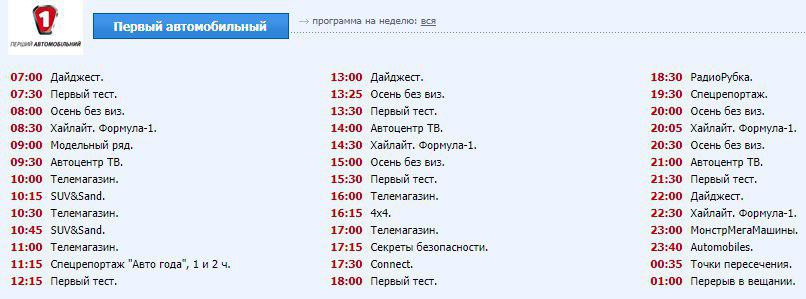 Телепрограмма