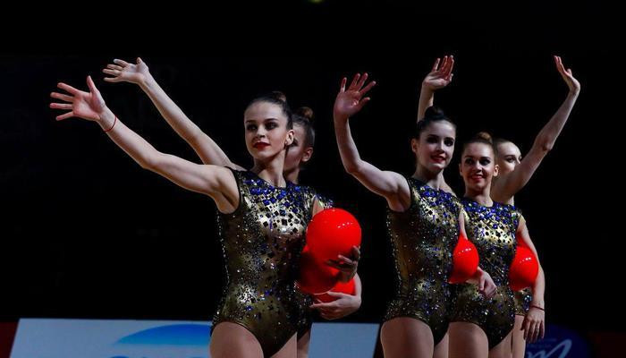 Сборная Украины по художественной гимнастике выиграла четыре награды на этапе Кубка мира в Баку - Гимнастика