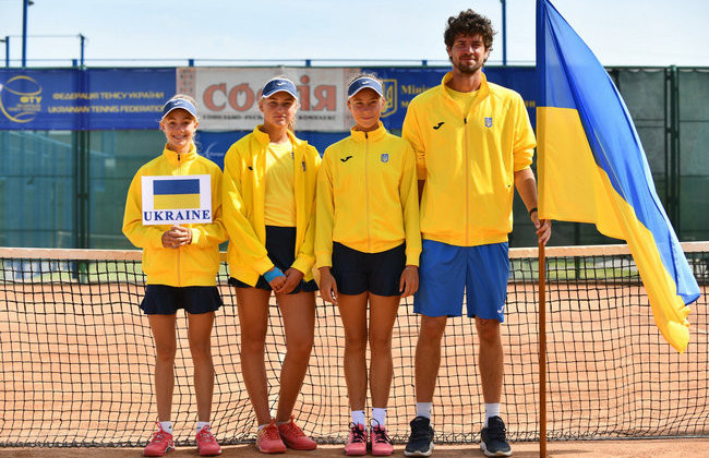 Сборная Украины среди теннисисток до 14 лет вышла в четвертьфинал чемпионата мира - Теннис