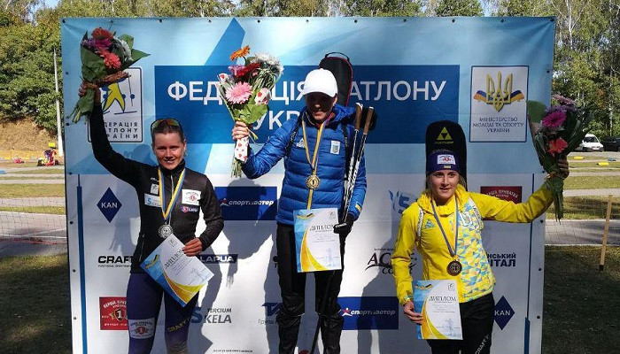 Блашко выиграла гонку преследования на летнем чемпионате Украины по биатлону - Биатлон