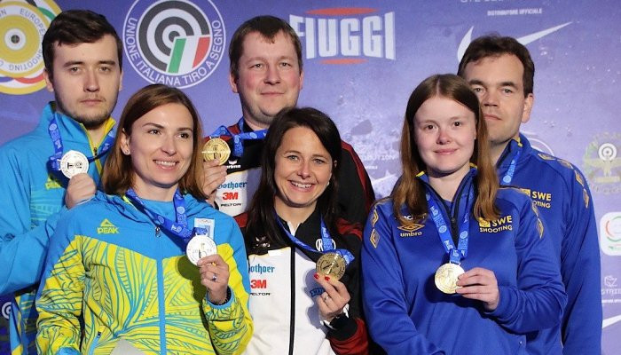 Костевич и Коростылев выиграли серебряную медаль на чемпионате Европы по стрельбе - Пулевая стрельба