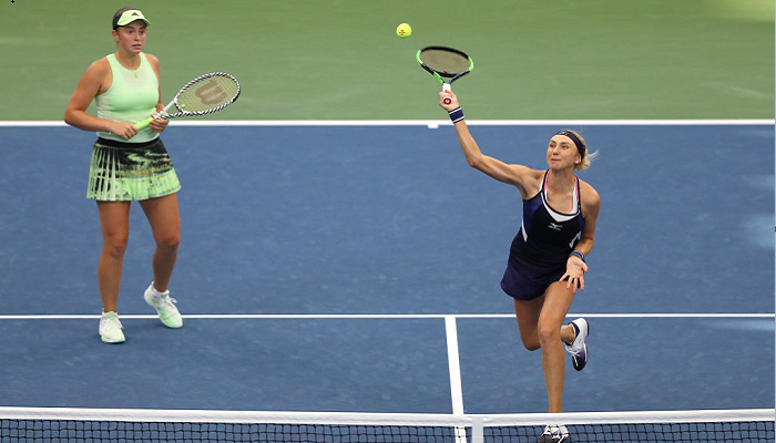 Людмила Киченок вылетела из парного разряда US Open на стадии четвертьфинала - US Open