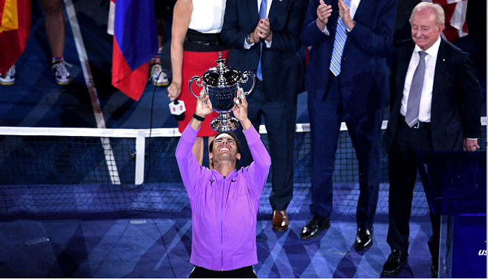 Надаль выиграл US Open, в пятисетовом триллере победив Медведева
