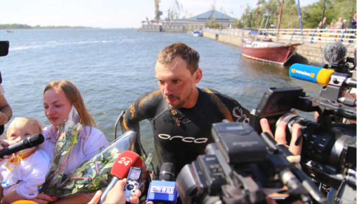 Украинский пловец Романишин планирует переплыть Черное море - SportStyle