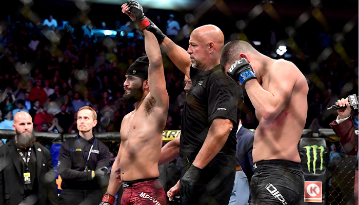 Масвидаль победил Диаса техническим нокаутом и другие поединки UFC 244 - MMA