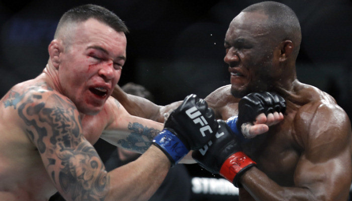 Усман нокаутировал Ковингтона и защитил титул чемпиона UFC в полусреднем весе - MMA