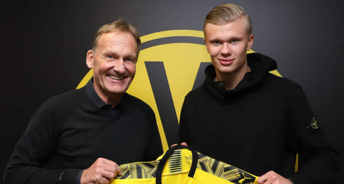 Эрлинг Холанд, bvb.de