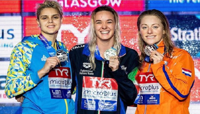 Призерша чемпионата Европы по плаванию Зевина: "Наслаждалась каждой секундой" - Плавание