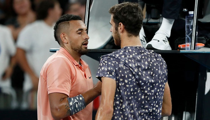 Кирьос в четырехчасовом матче выбил Хачанова из розыгрыша Australian Open - Australian Open