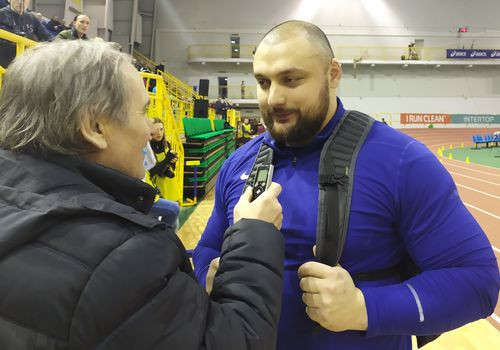 Толкатель ядра Мусиенко: "Цель на год - отобраться на Олимпиаду" - Легкая атлетика