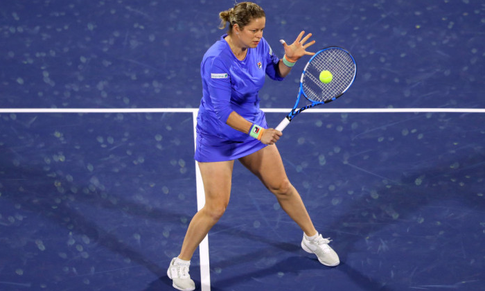 Клейстерс проиграла Мугурусе в первом матче после возвращения в Тур - WTA