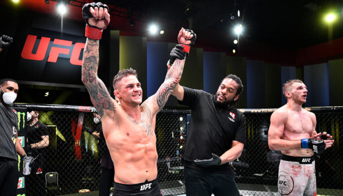 Порье решением судей победил Хукера в главном бою UFC Fight Night в Лас-Вегасе - MMA